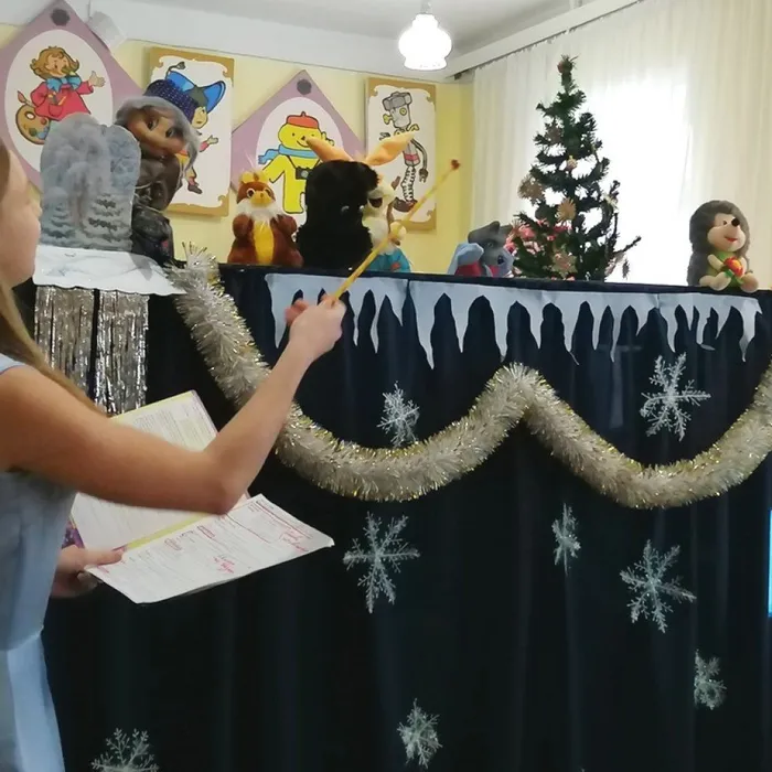 Однажды в зимнем лесу