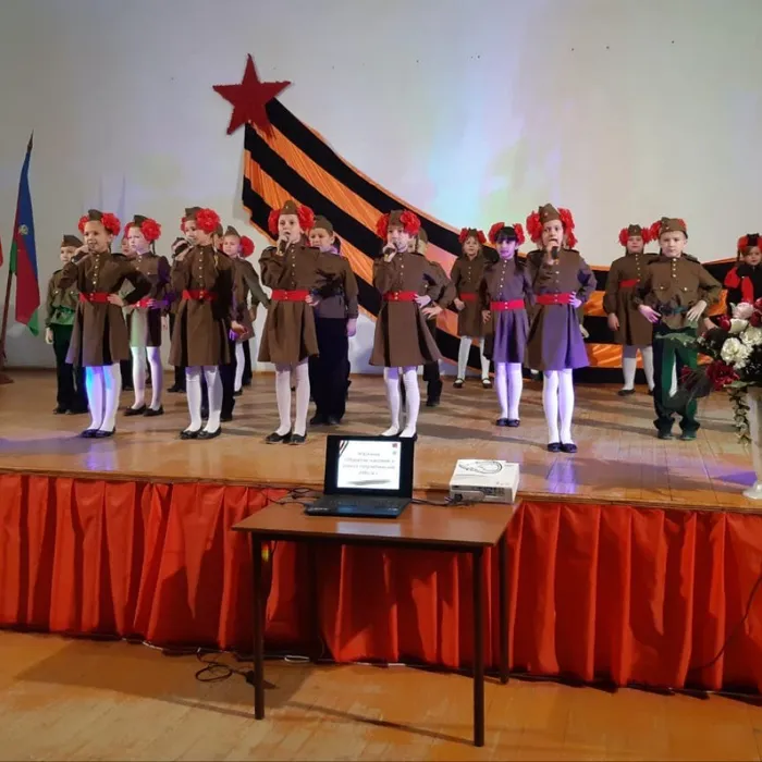 Торжественное открытие месячника оборонно-массовой и военно патриотической работы в Красносельском городском поселении
