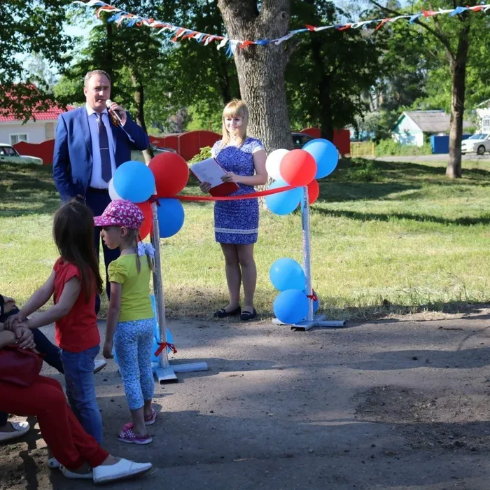 «Веселая Детворяндия» - открытие детской площадки