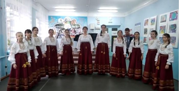 Образцовый ансамбль народной песни Горлица ДШИ пос. Венцы