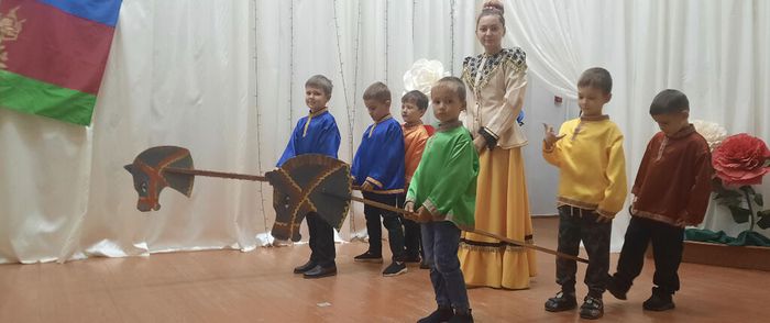 Центр культуры и досуга Красносельского гп Казачьи игры для детей